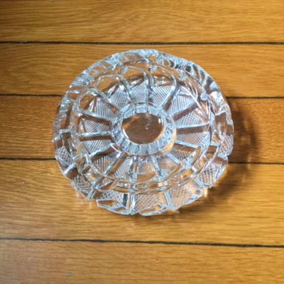 Vintage Accessories Vintage Crystal Glass Cigar Ashtray Poshmark